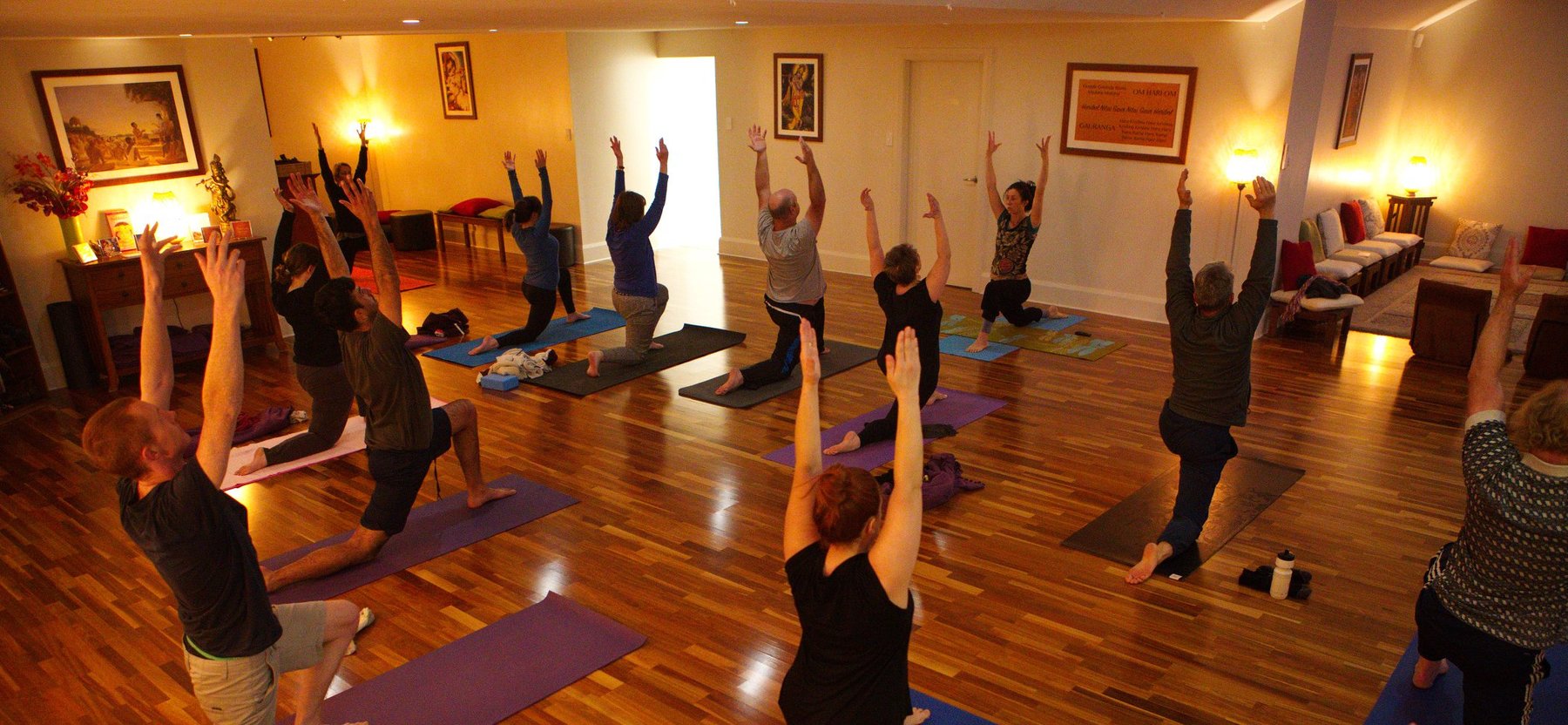 Yoga class at ASMY Adelaide