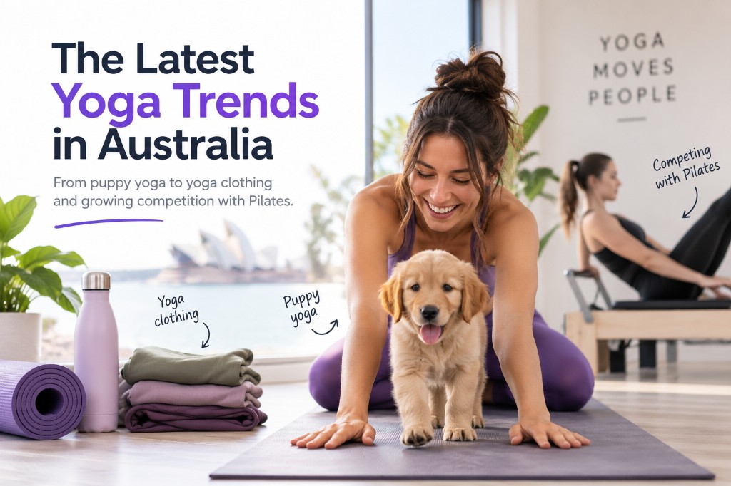 What are the latest yoga trends in Australia