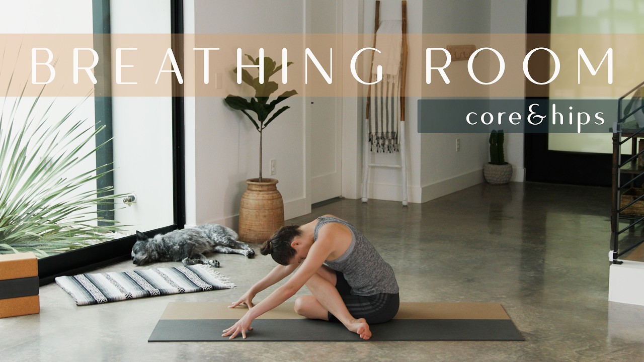 Yoga with Adriene home yoga class on YouTube