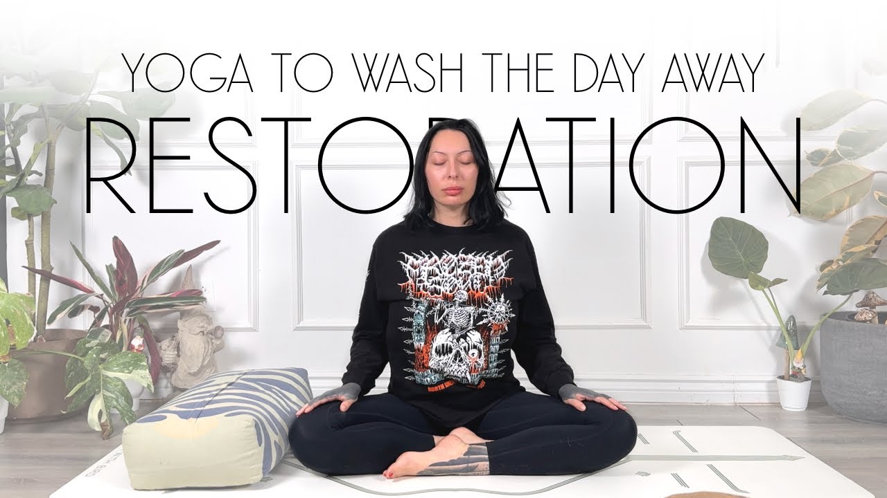 Yoga with Bird restorative yoga class on YouTube