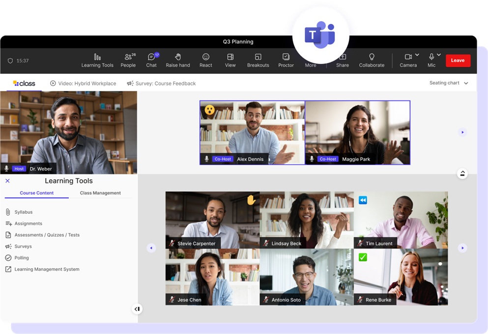 Ms Teams - Class Instructors