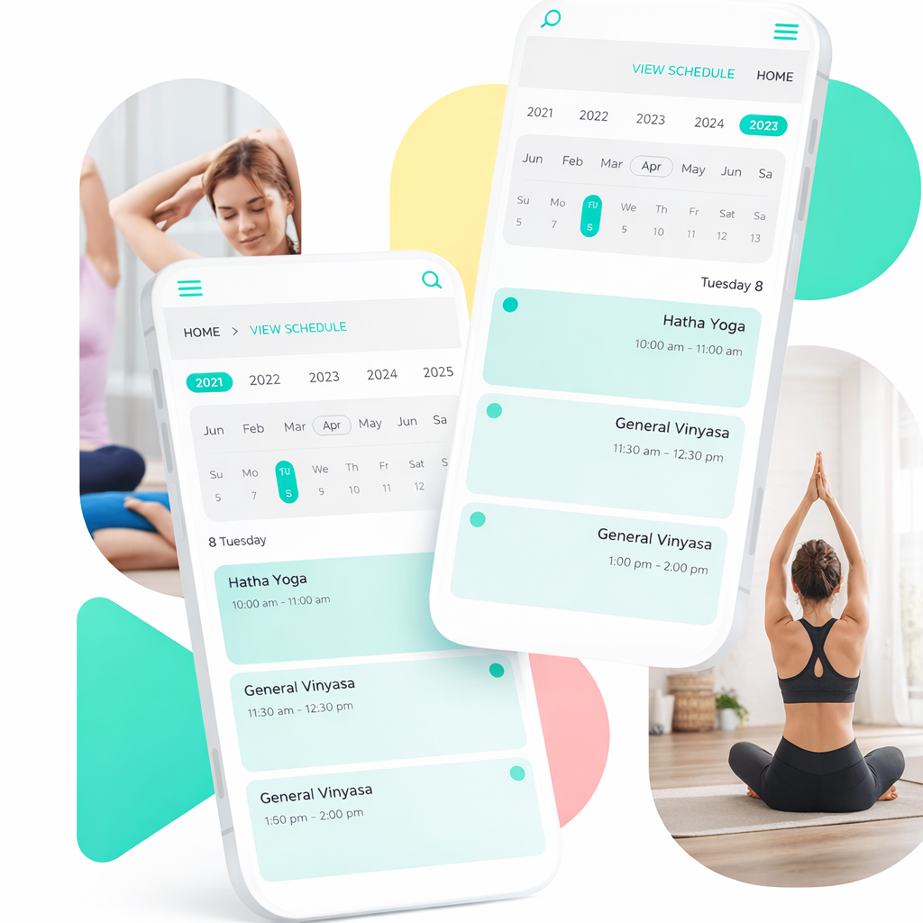 Mobile Friendly Booking System Dashboard plus a Mobile App